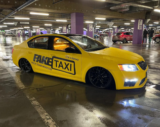 FakeTaxi Skoda Octavia a7