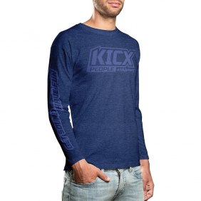 Лонгслив Kicx People индиго