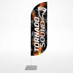 Флаг-парус tornado sound